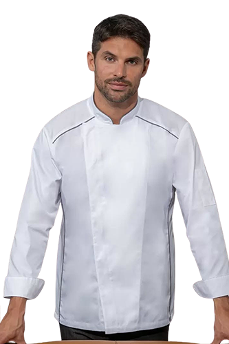 GIACCA CUOCO GUIDO GIBLOR'S: stile comfort e funzionalit agrave in questa giacca da cuoco...